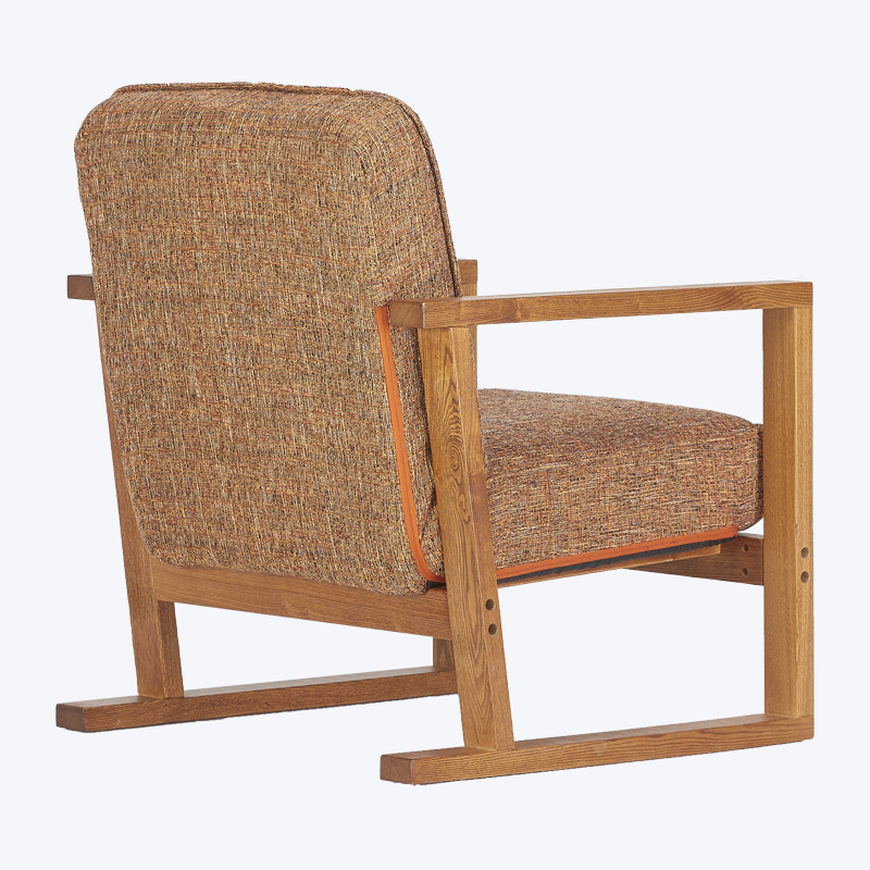 Solid wood chair modern restaurant home wooden armchair GK633