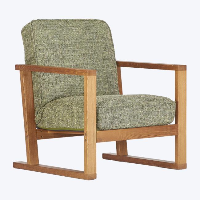 Solid wood chair modern restaurant home wooden armchair GK633