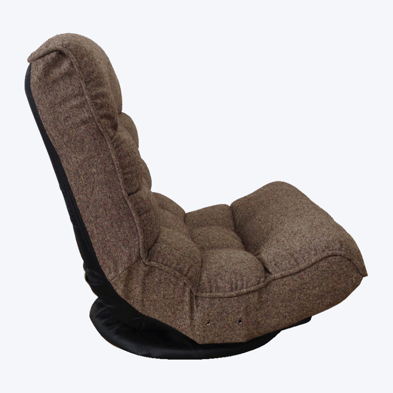 Classic fabric folding and rotating recliner177