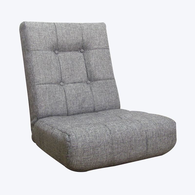 Classic modern minimalist semi-recumbent lazy couch sofa 39014