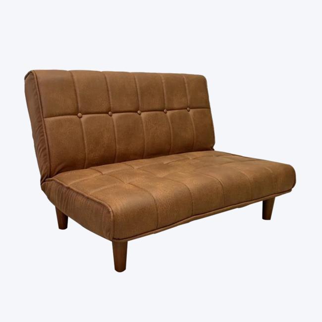 Simple short leg armless small room bench sofa 835-2P