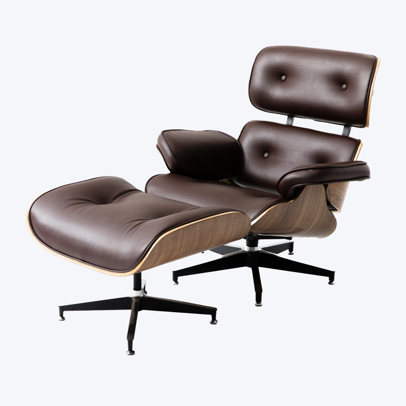 Classic eames lounge chair wood lounge chair and ottoman GK85