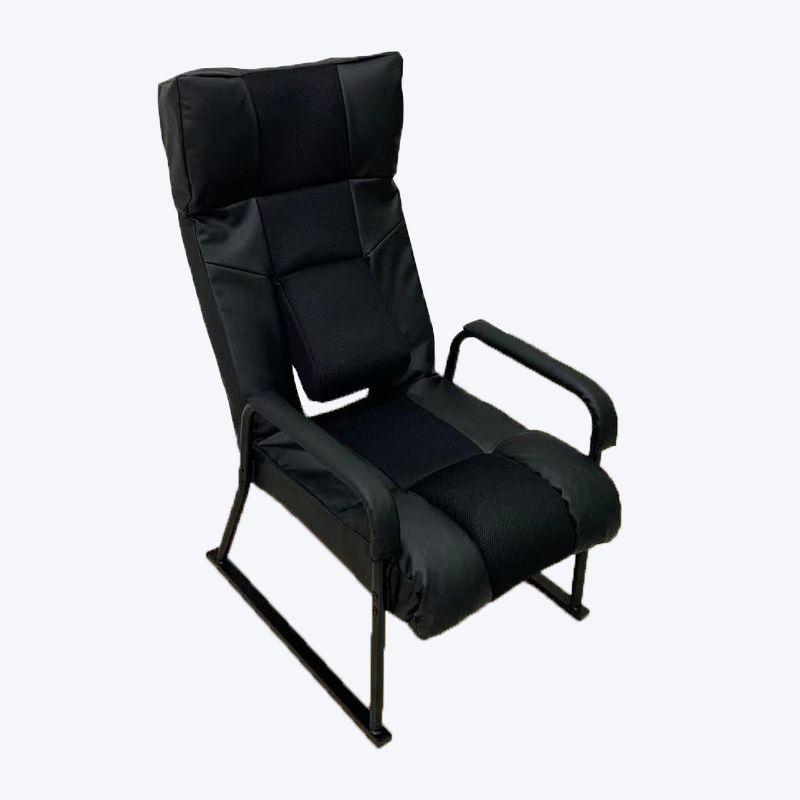 Foldable recliner steel armchair with waist support RKZ