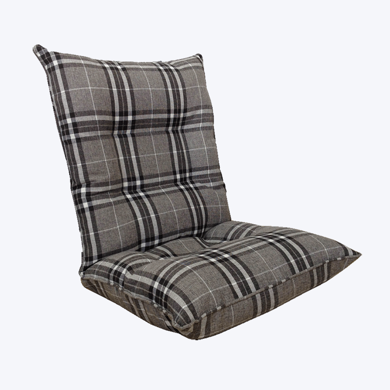 14 houndstooth fabric simple adjustable floor chair 029DX