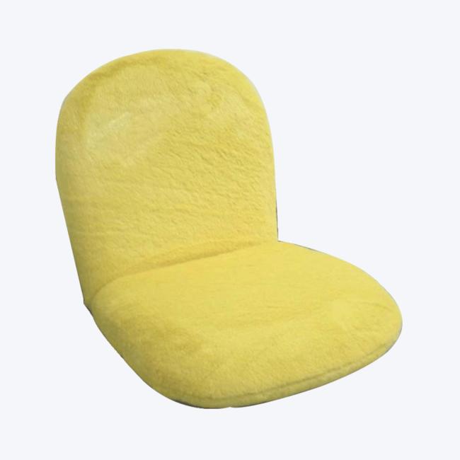 Candy color round backrest foldable recliner floor chair 6 backrest support 172K