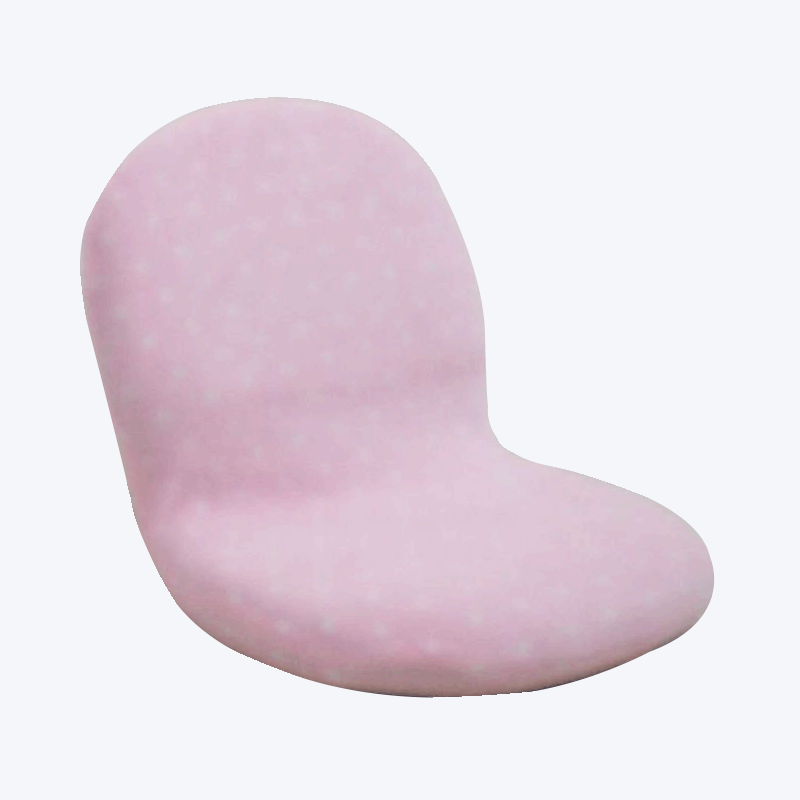 Candy color round backrest foldable recliner floor chair 6 backrest support 172K