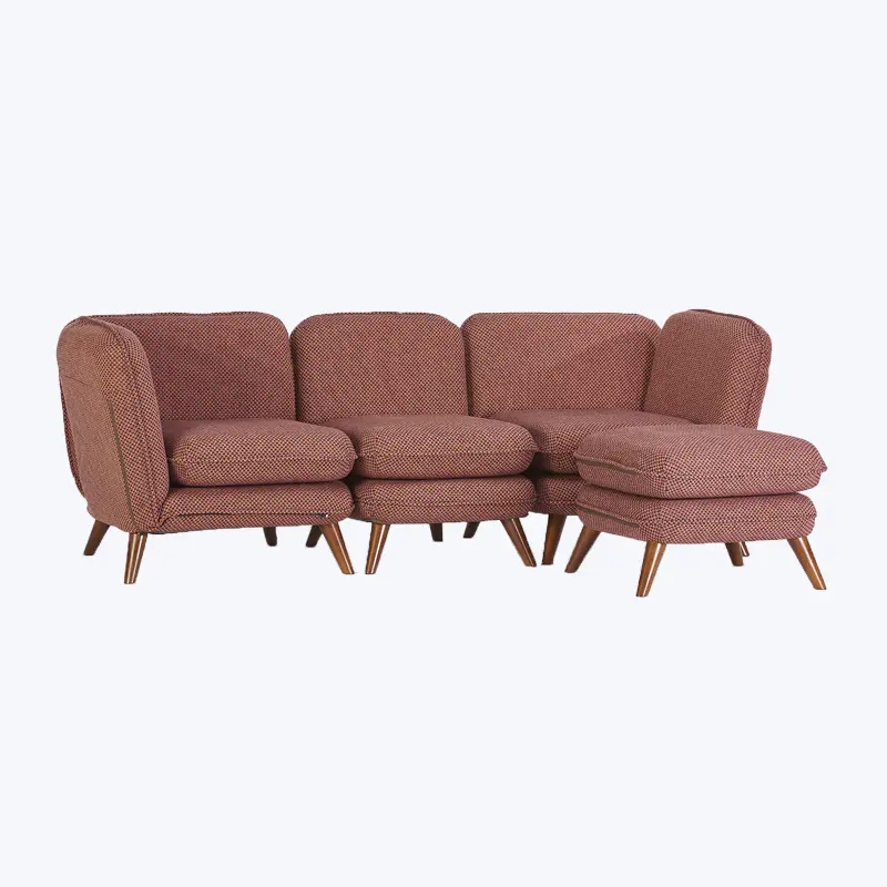 Recliner sectional sofa GK638