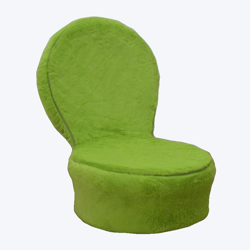 Foldable recliner floor chair 6-position backrest support MF-1
