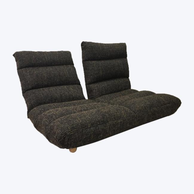 Flooring can be adjusted independently fabric double foldable recliner recliner adjustable lazy sofa bed SF716-2P