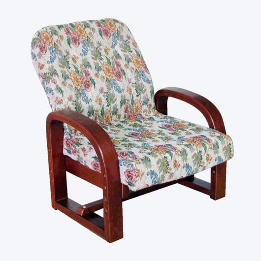Foldable recliner chair with short legs 159