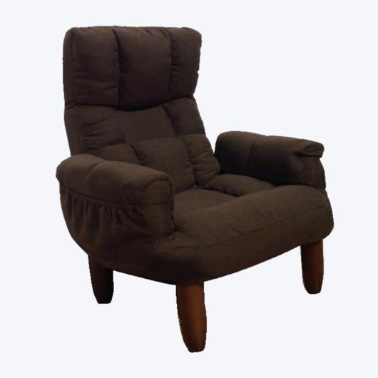 Armless easy chair with short legs  CIT