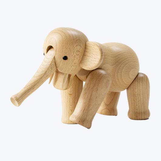 Creative design crafts original wood color wooden elephant ornaments