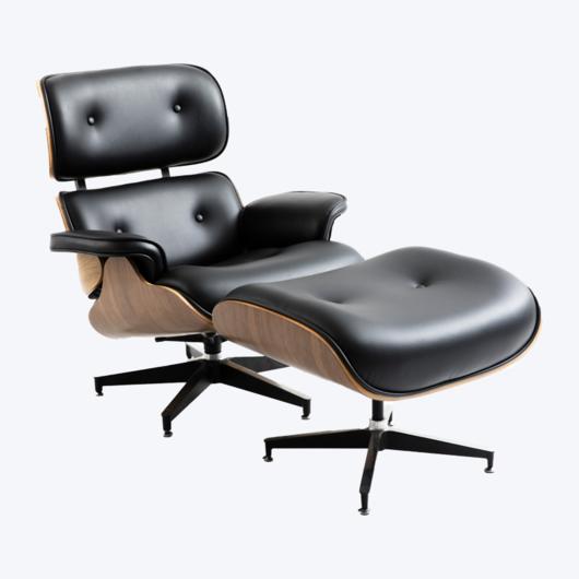 Classic eames lounge chair wood lounge chair and ottoman GK85