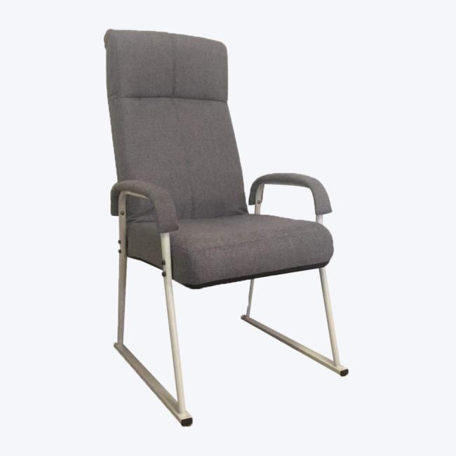 Recliner steel armchair with headrest FZ036NX