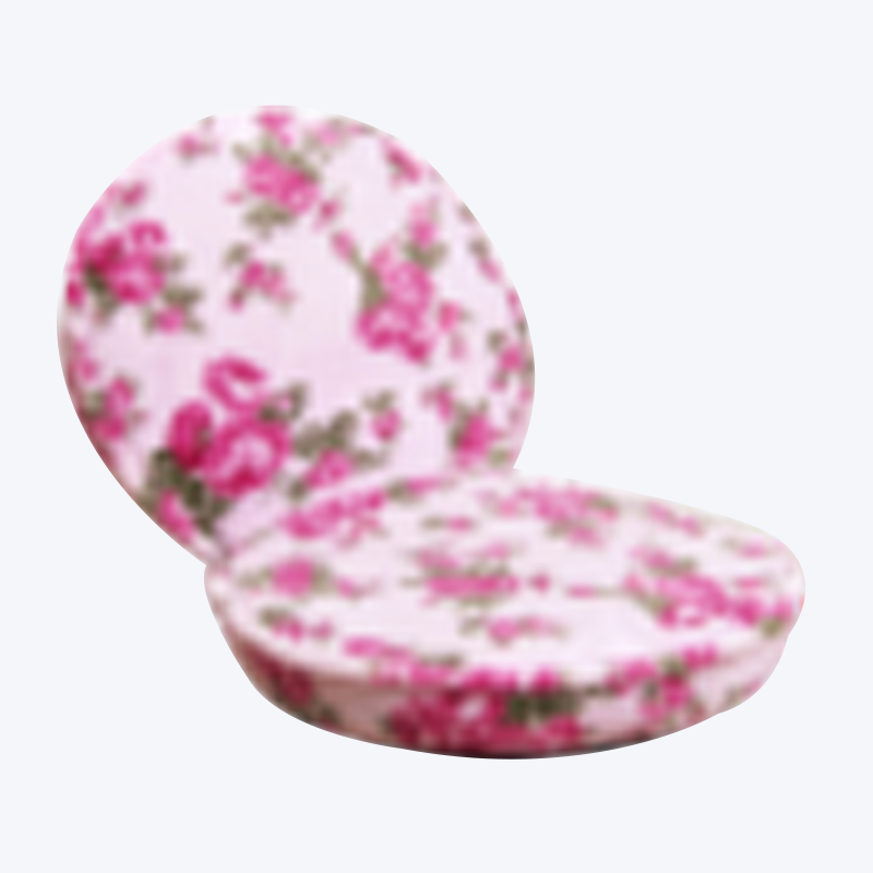 Candy color round foldable floor chair 352NK