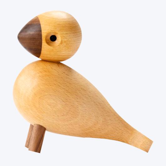 Creative design original wood color wooden bird crafts ornaments