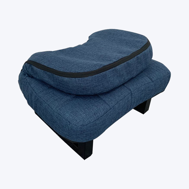 Foldable armless easy recliner chair with short legs  330K